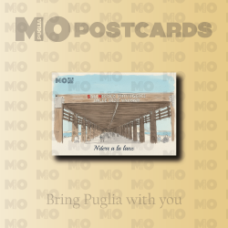 MOpostcard N’derr la Lanz | Cartolina barese dialettale – MOpuglia
