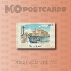 MOpostcard Lungomare di Bari | Cartolina Teatro Margherita – MOpuglia